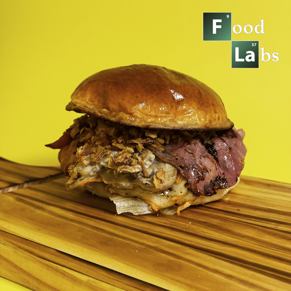 5. Burger «Mushroom Melt»