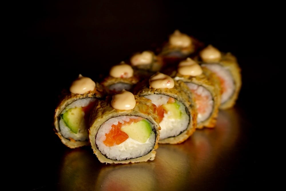 TS-01: Tempura Salmon Crunch