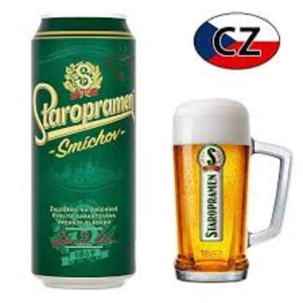 ПИВО STAROPRAMEN 10 СВІТЛЕ 0,5Л 4,3% Ж/Б (шт)