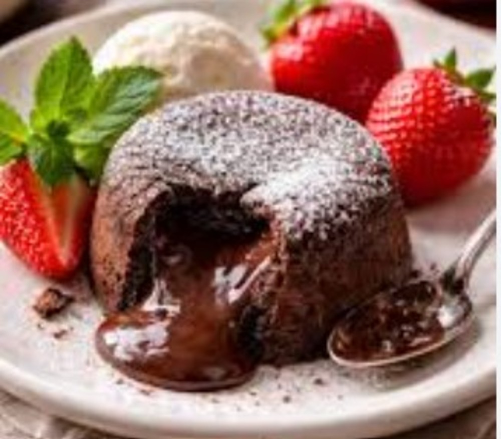 Десерт "Шоколадний Фондан"