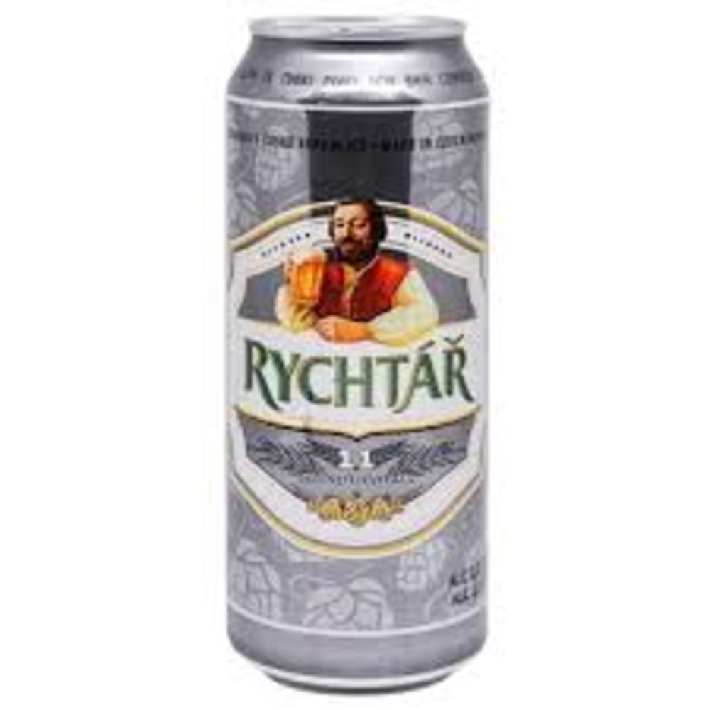 ПИВО RYCHTAR GRUNT 11 СВІТЛЕ 0,5Л 4,6 % Ж/Б (шт)