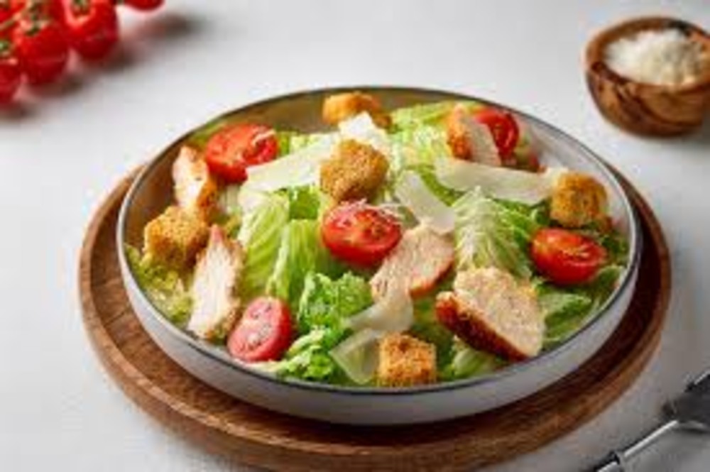 Салат цезарь