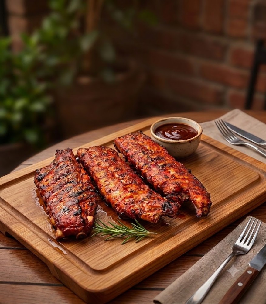 Пивні реберні стрічки BBQ