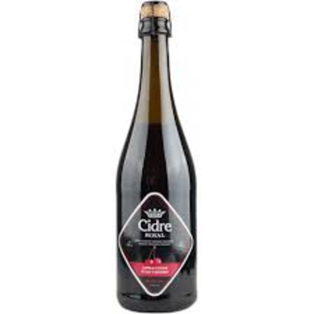 Сидр Cidre Royal Яблучний з вишнею, 0.7л 5%