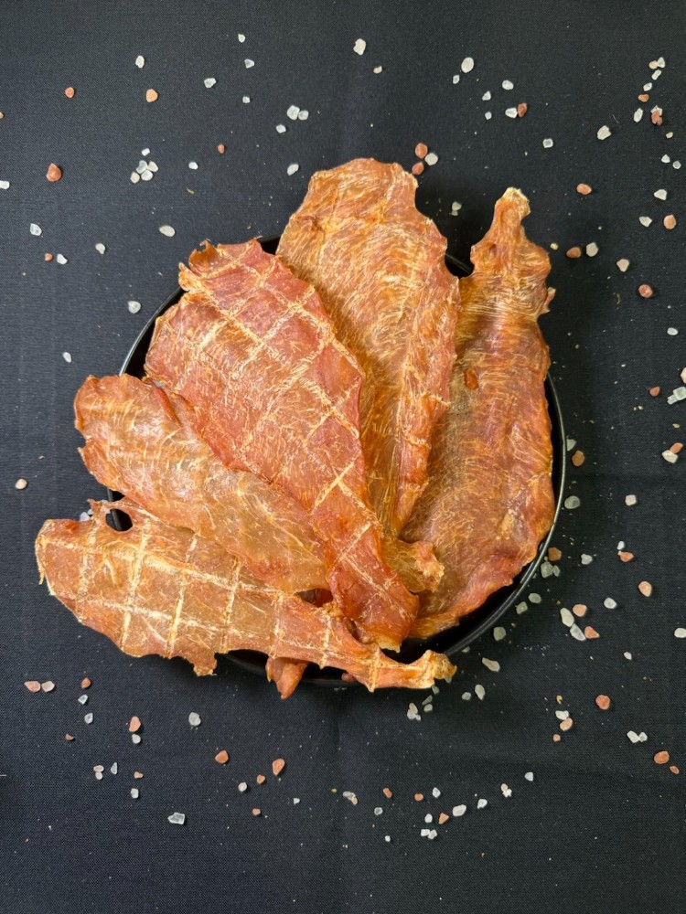 Чіпси з м'яса курки "Гострі"