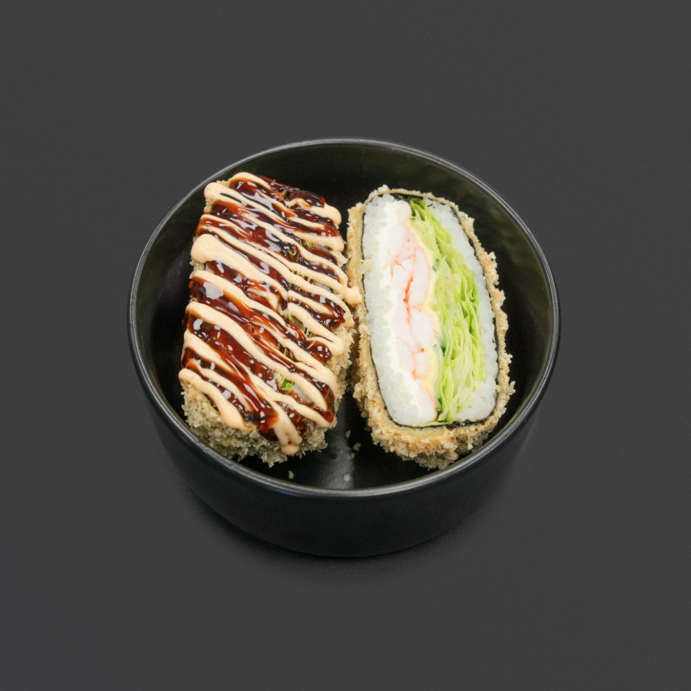 Суши бургер креветка