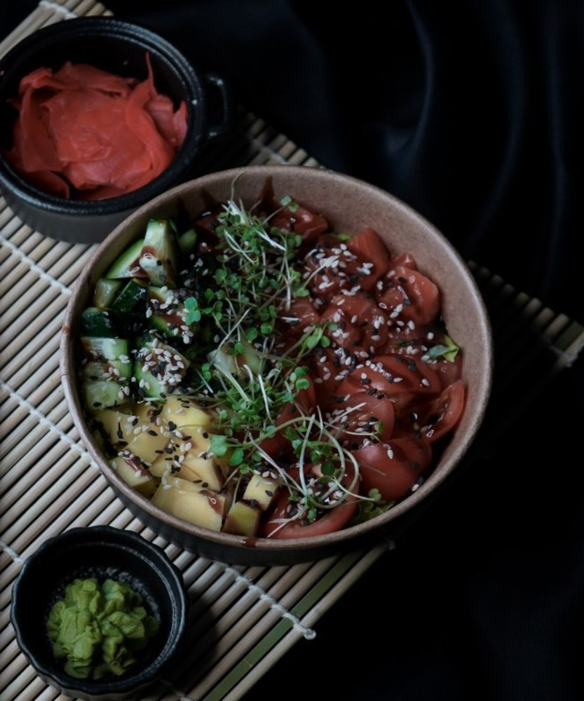 Поке з Лососем 350г.