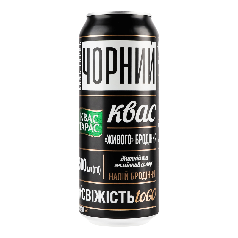 Квас Тарас чорний з/б 0.5л