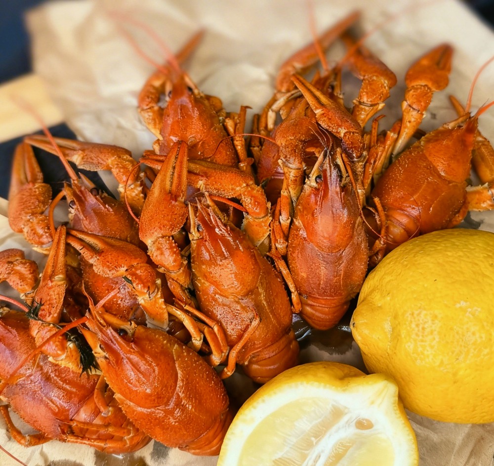 Раки середні варені 11-13шт 0.5кг