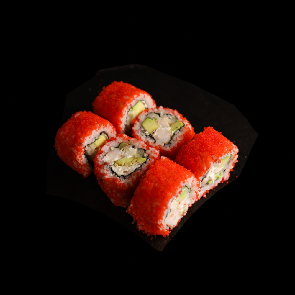 Каліфорнія Тобікко з Креветкою / Ebi Aka Roll 