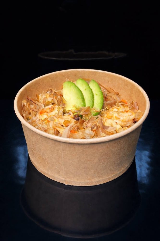 Смажений рис з морепродуктами 