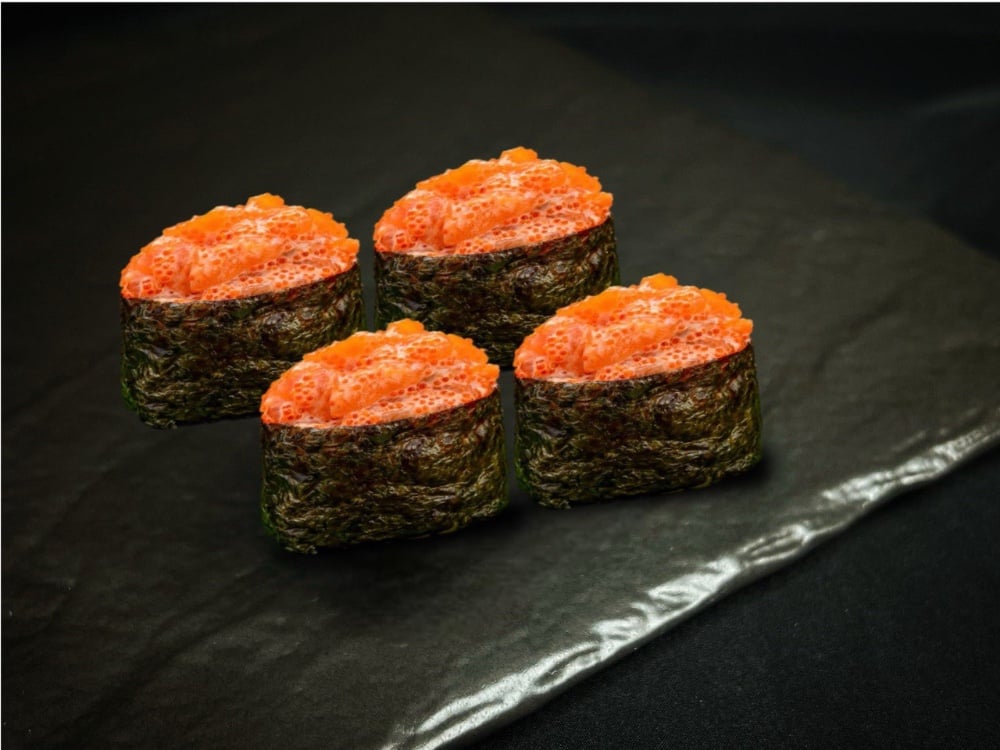 Гункан лосось ох. х4 (200г)