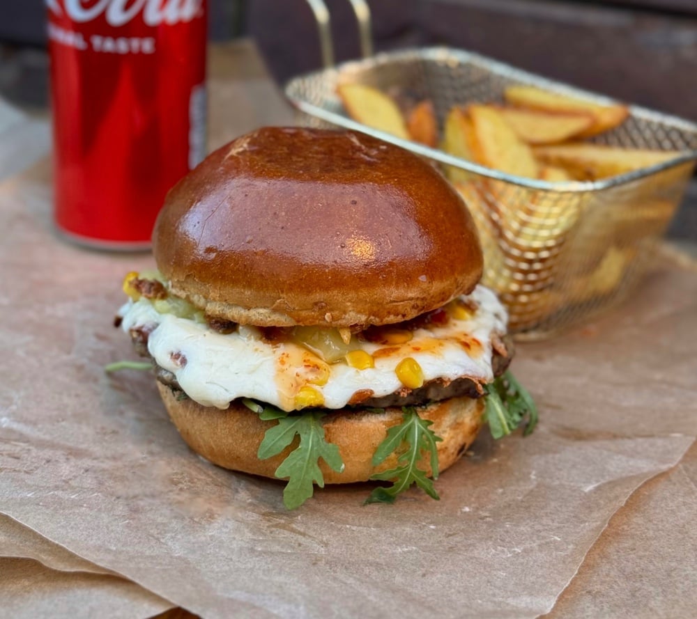 Бургер гавайський