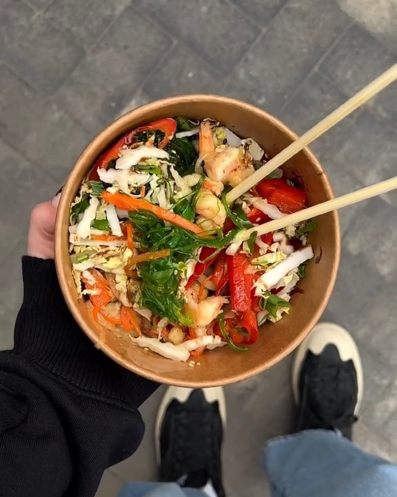 Салат з морепродуктами