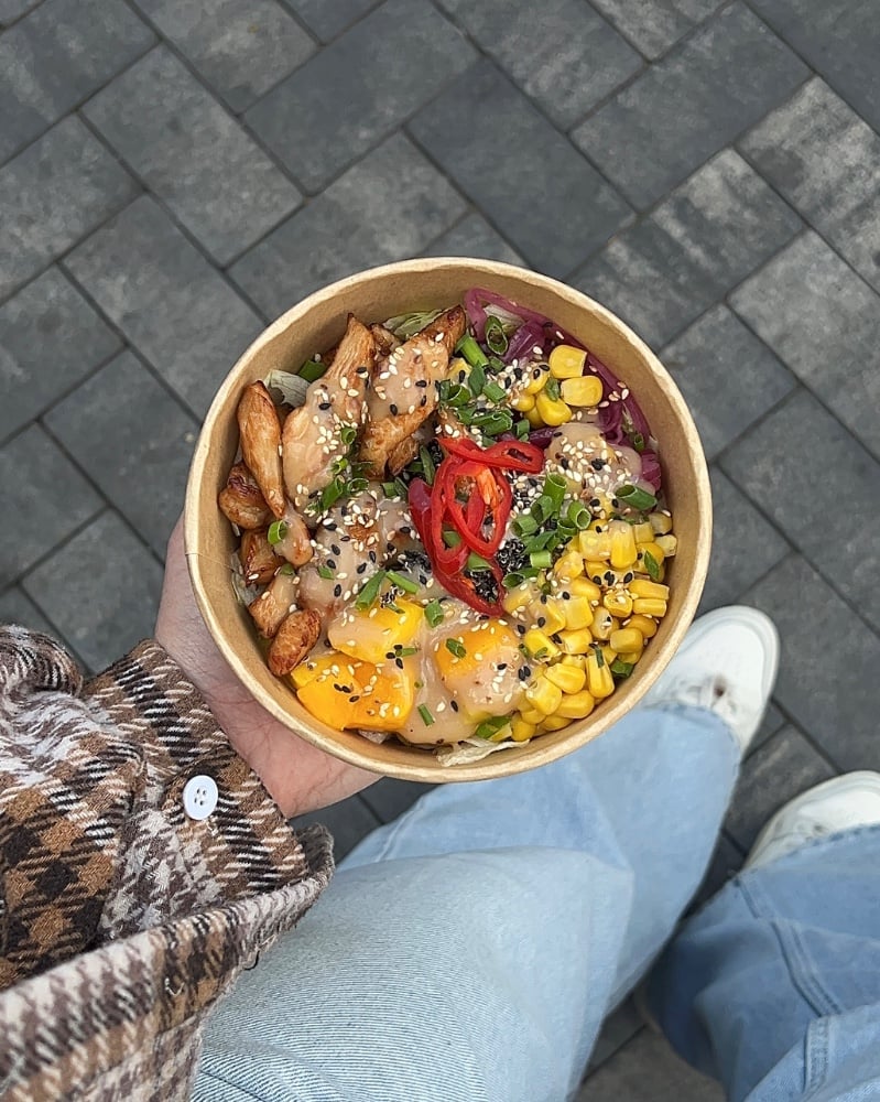 Салат з куркою