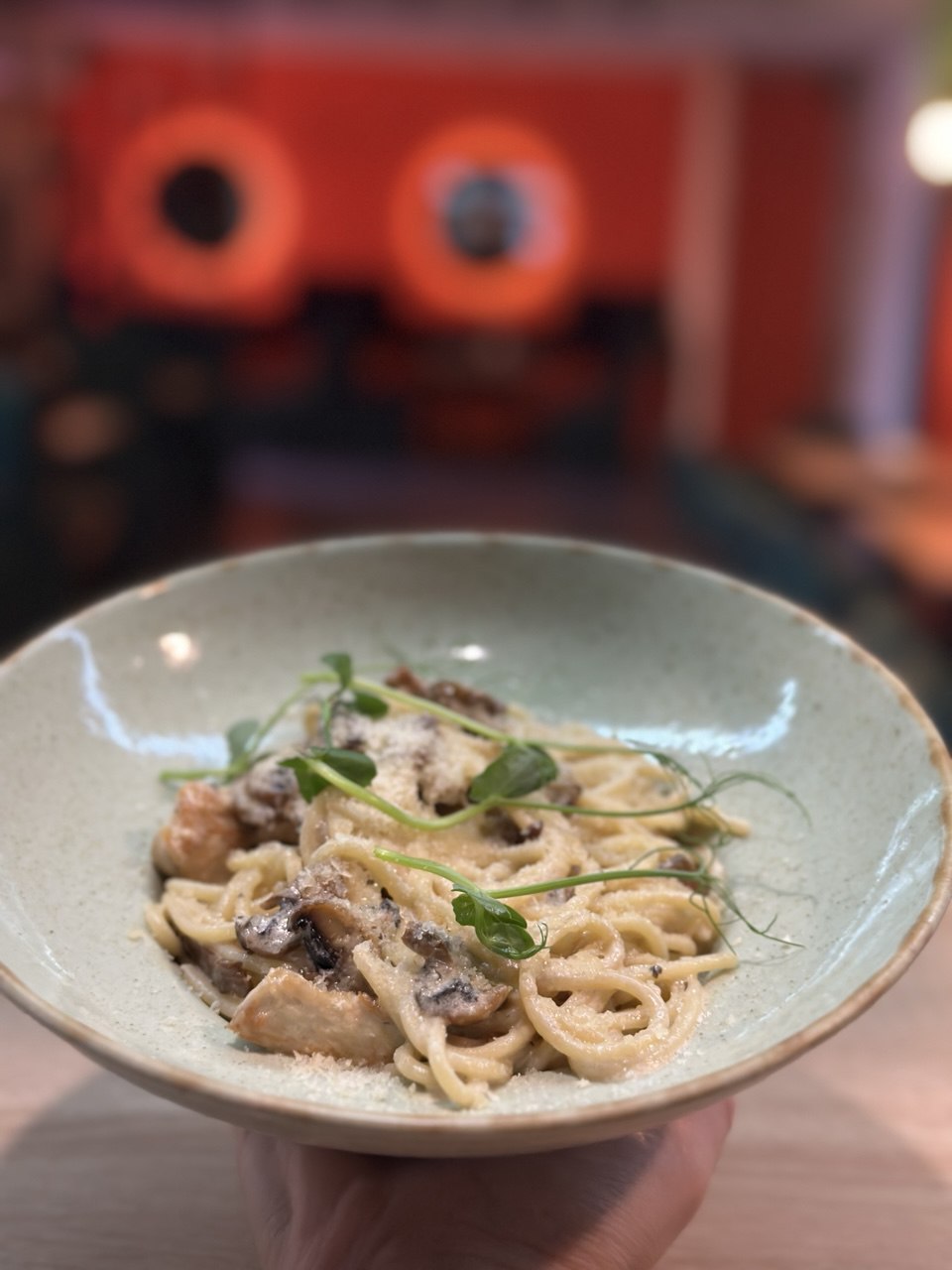 Паста з куркою та грибами 320 г