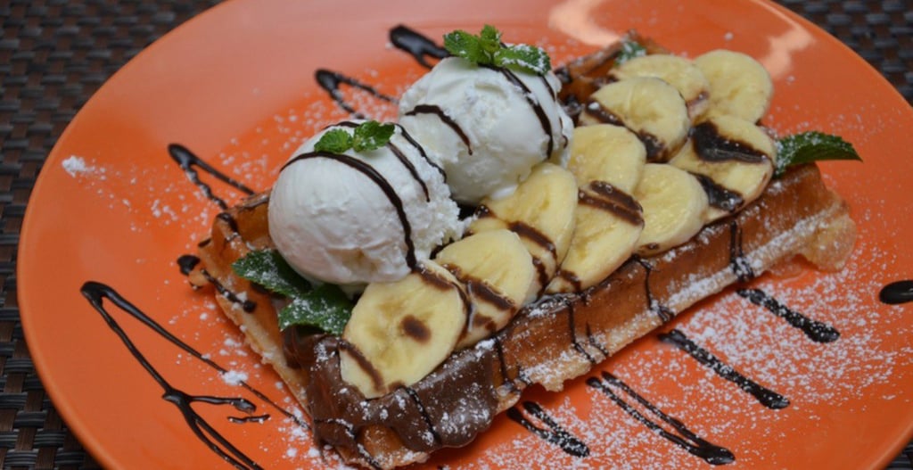 Вафля з бананом і шоколадом 260 г