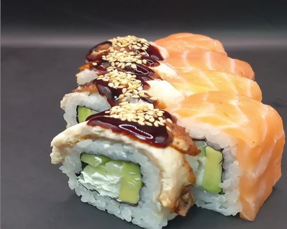 Філа з вугрем та лососем 260 г