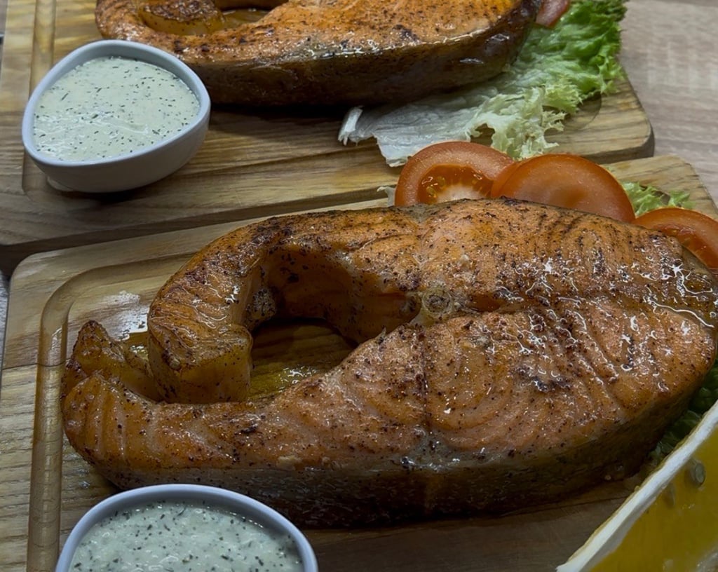 Стейк з лосося ( за 100 г)