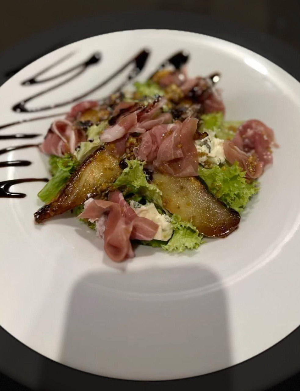  Салат З прошуто, грушею та сиром дор блю 200 г