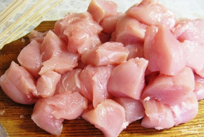 Курча в маринаді