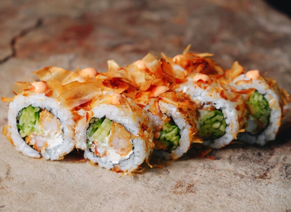 Boni roll with prawn