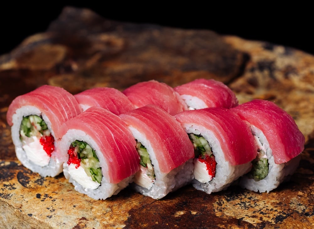 Philadelphia with tuna