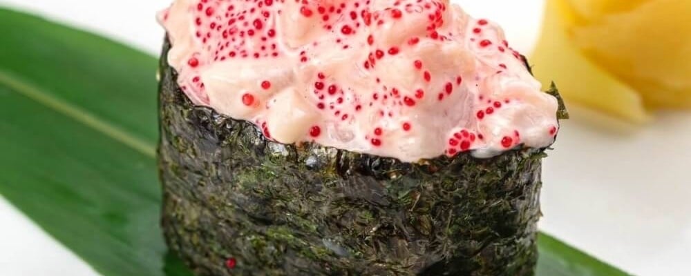 Gunkan spisy kreveta