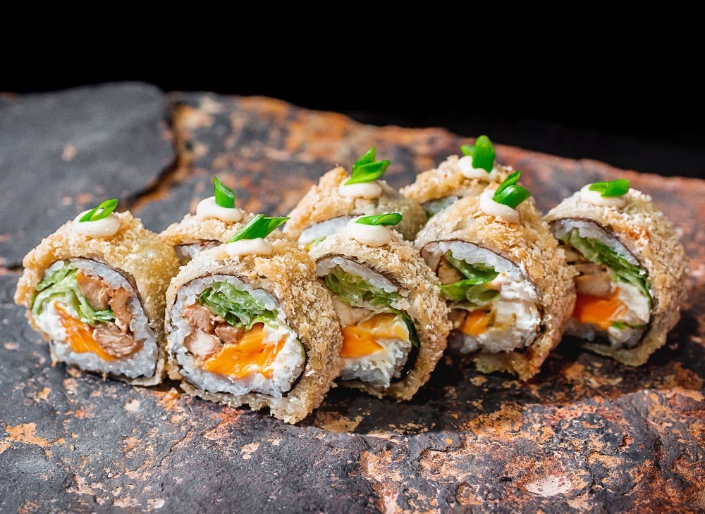 Tempura chicken cheddar 