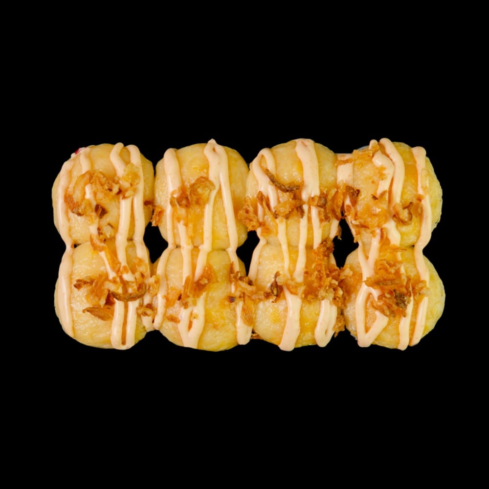 Baked chicken crunch roll