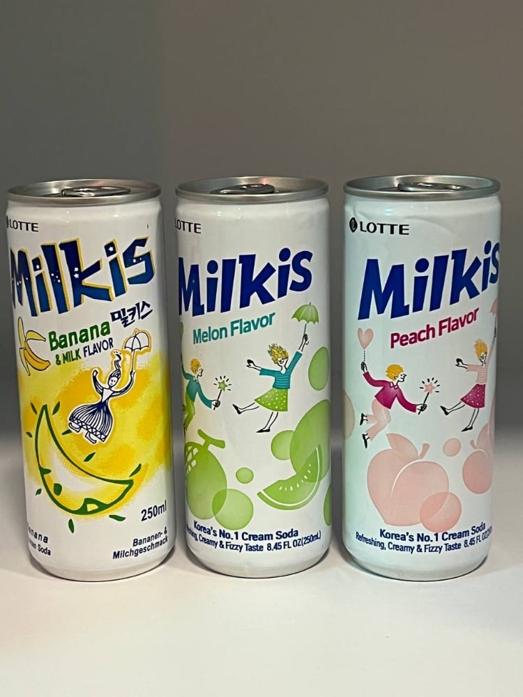 Напій газований молочний Мілкіс ж/б 250ml