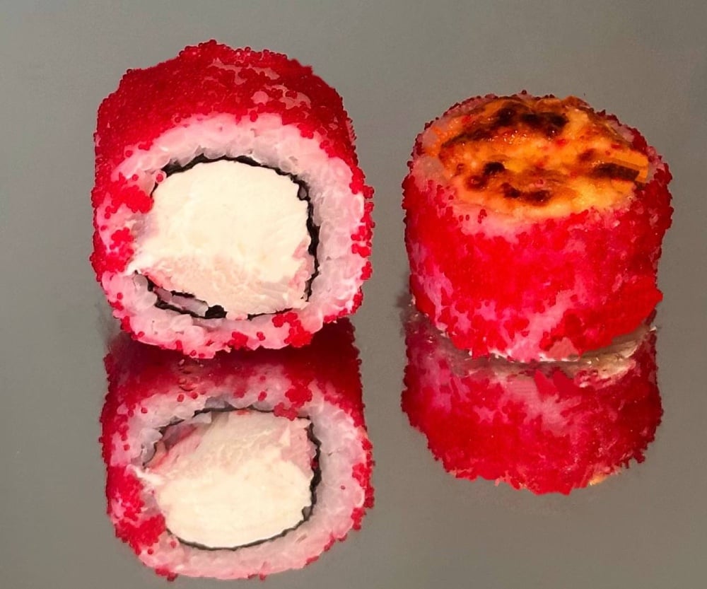 Рол запечений з крабом 350 грам