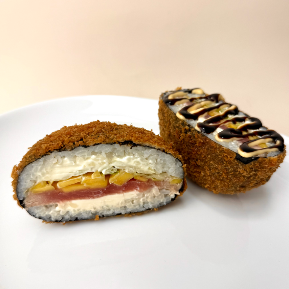 Суші-бургер з тунцем