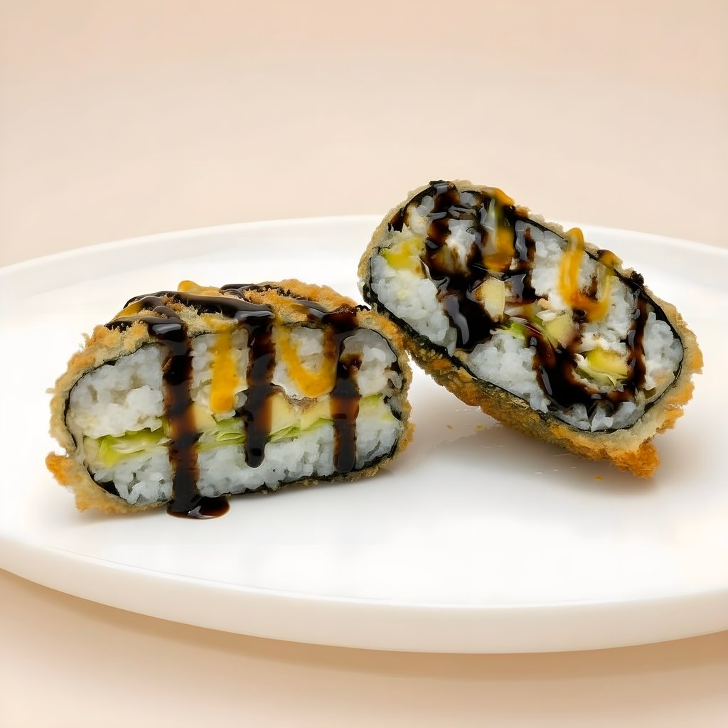 Суші-бургер з вугрем