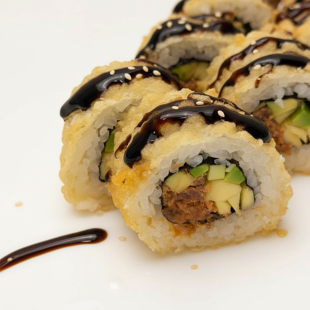 Теплий з печений лососем