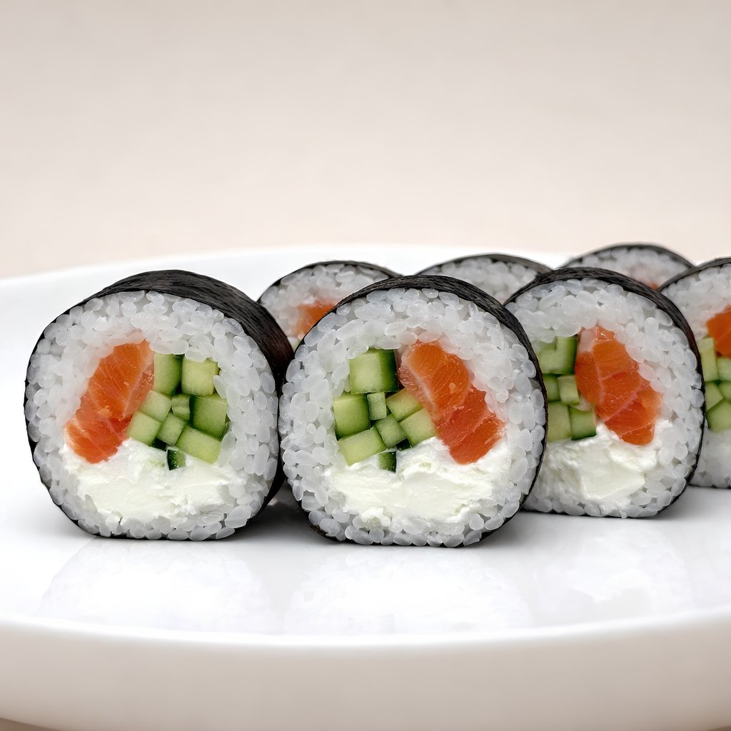 Футомакі з лососем