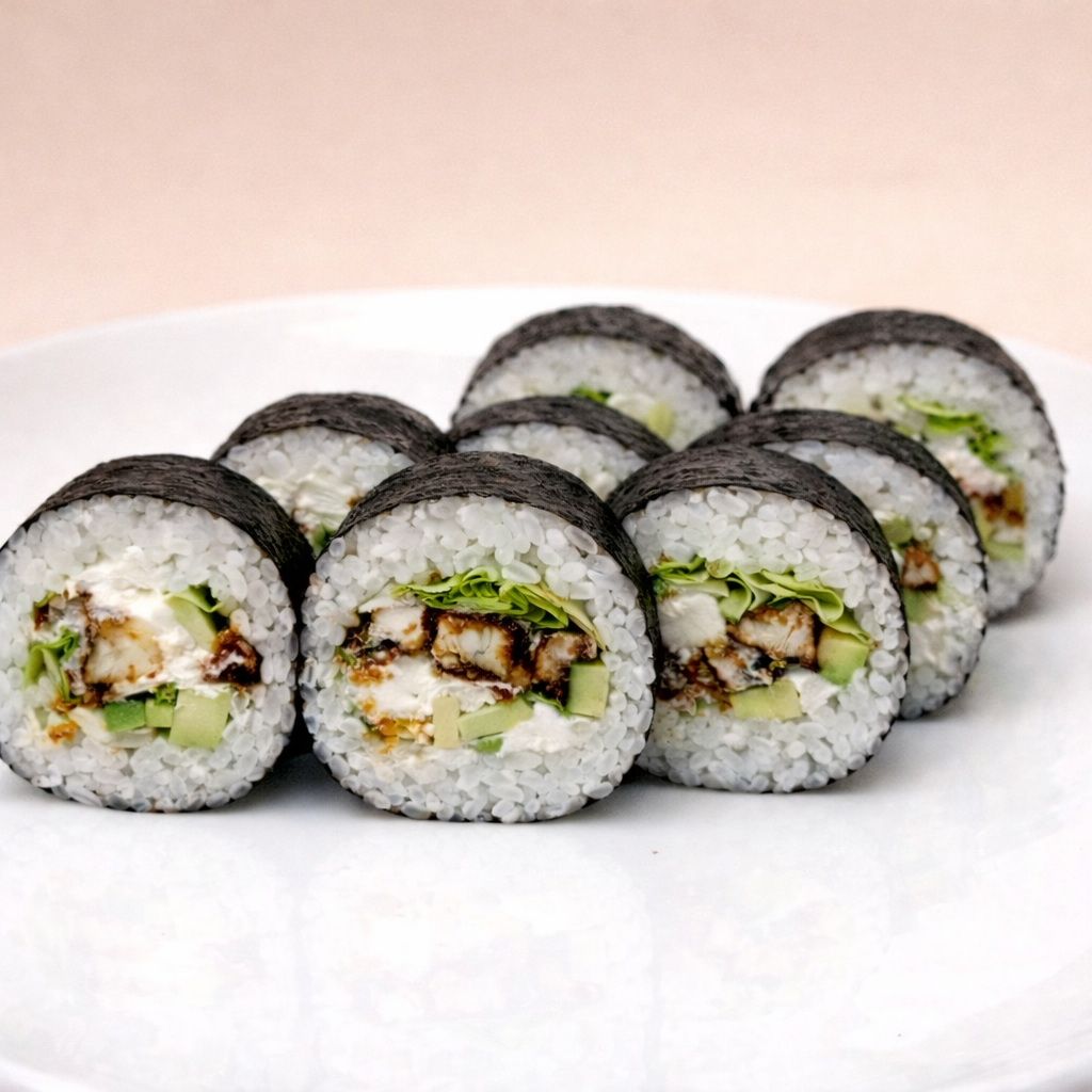 Футомакі з вугрем