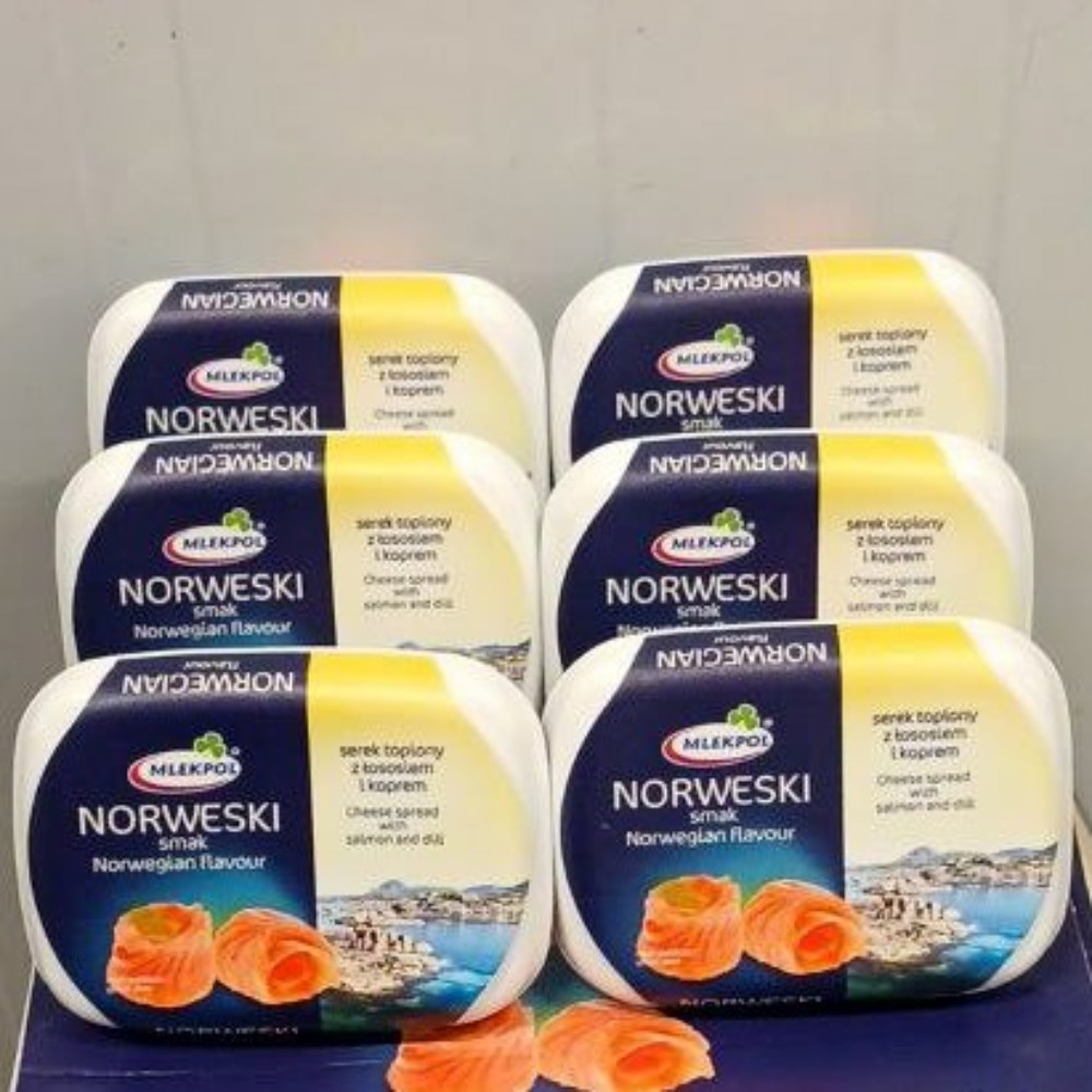 Крем-сир Норвежський смак Mlekpol (Пан Ковбаско), 150г