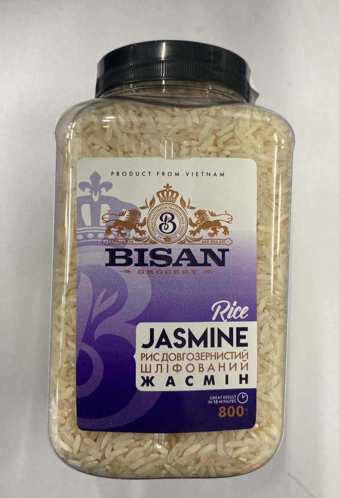 Bisan Рис Жасмін (Павловський), 0.8кг