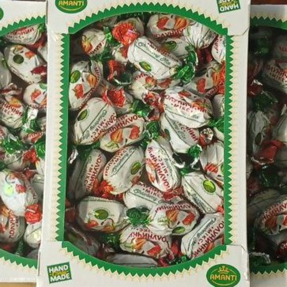 Цукерки Полуниця з кокосом (Алі) 1кг