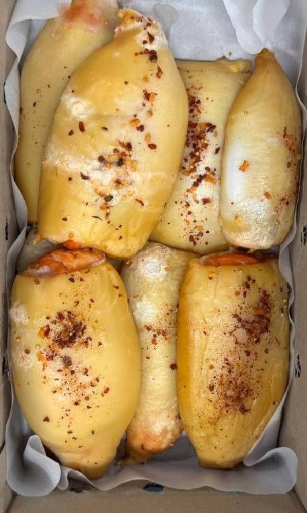 Кальмар туби х/к (фарширований) Лосось (ЗП)