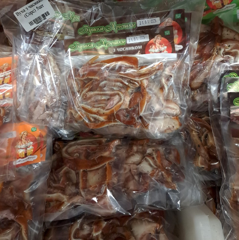 Вуха з часником (Сорс) 5шт