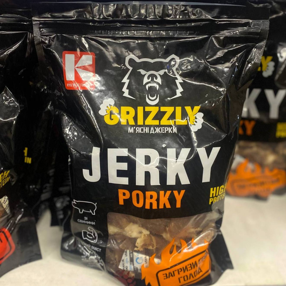 М'ясні джерки "JERKY PORKY" зі свинини, 0.8кг