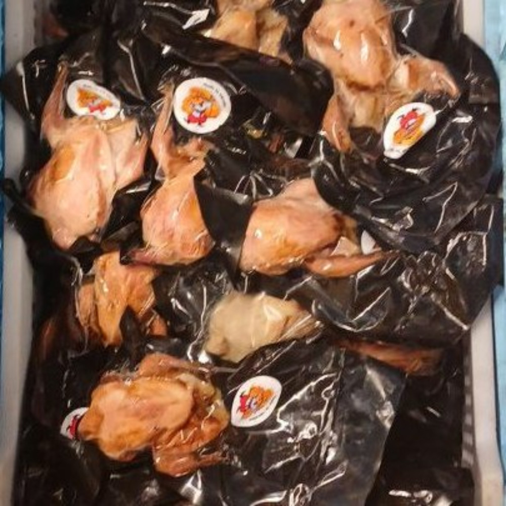 Перепілка запечена з яблуками (Карагодін)