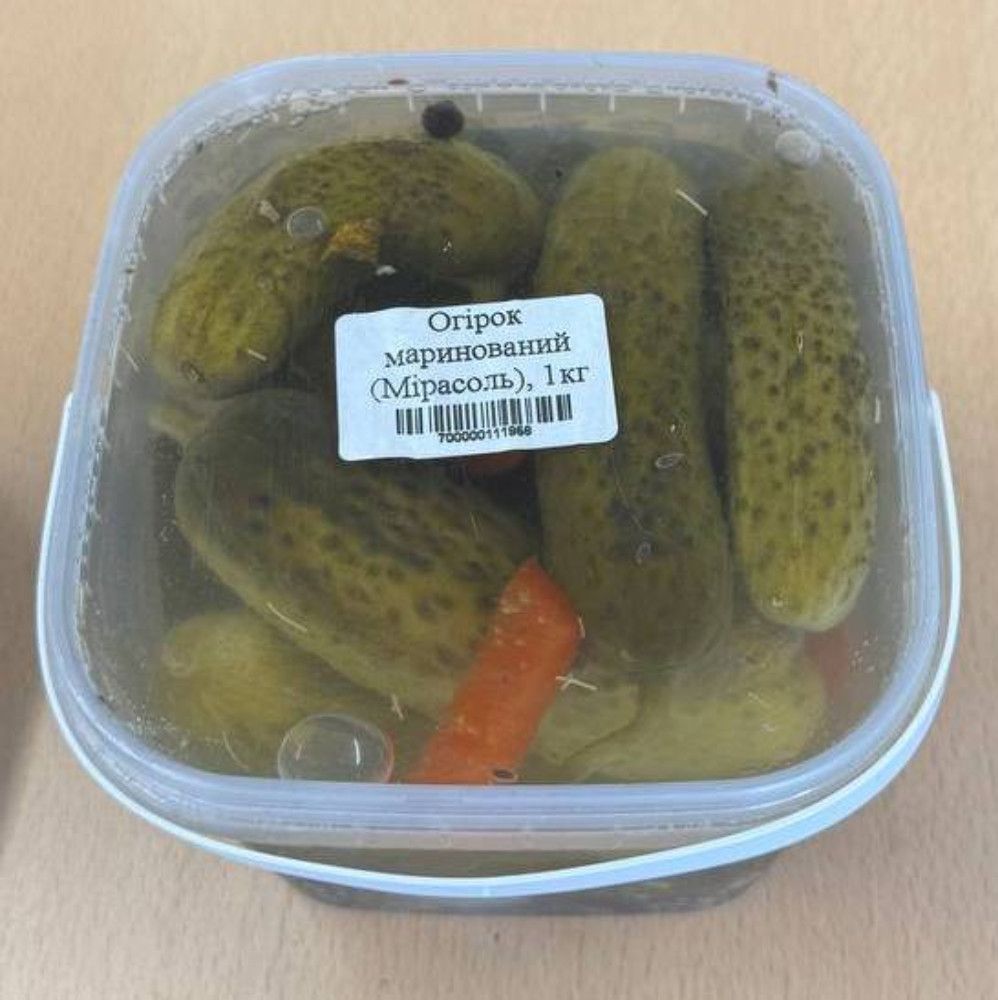 Огірок маринований (Мірасоль), 1кг
