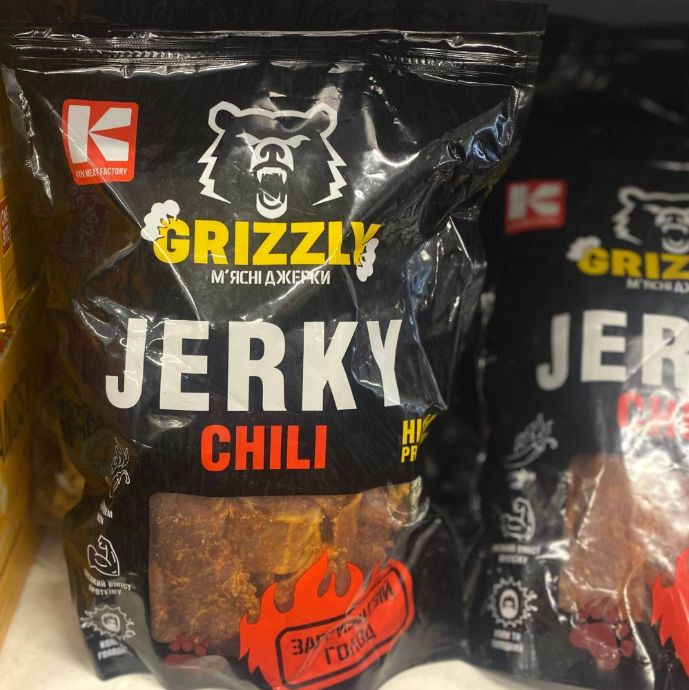 М'ясні джерки "JERKY PORKY CHILI" зі свинини, 0.8кг