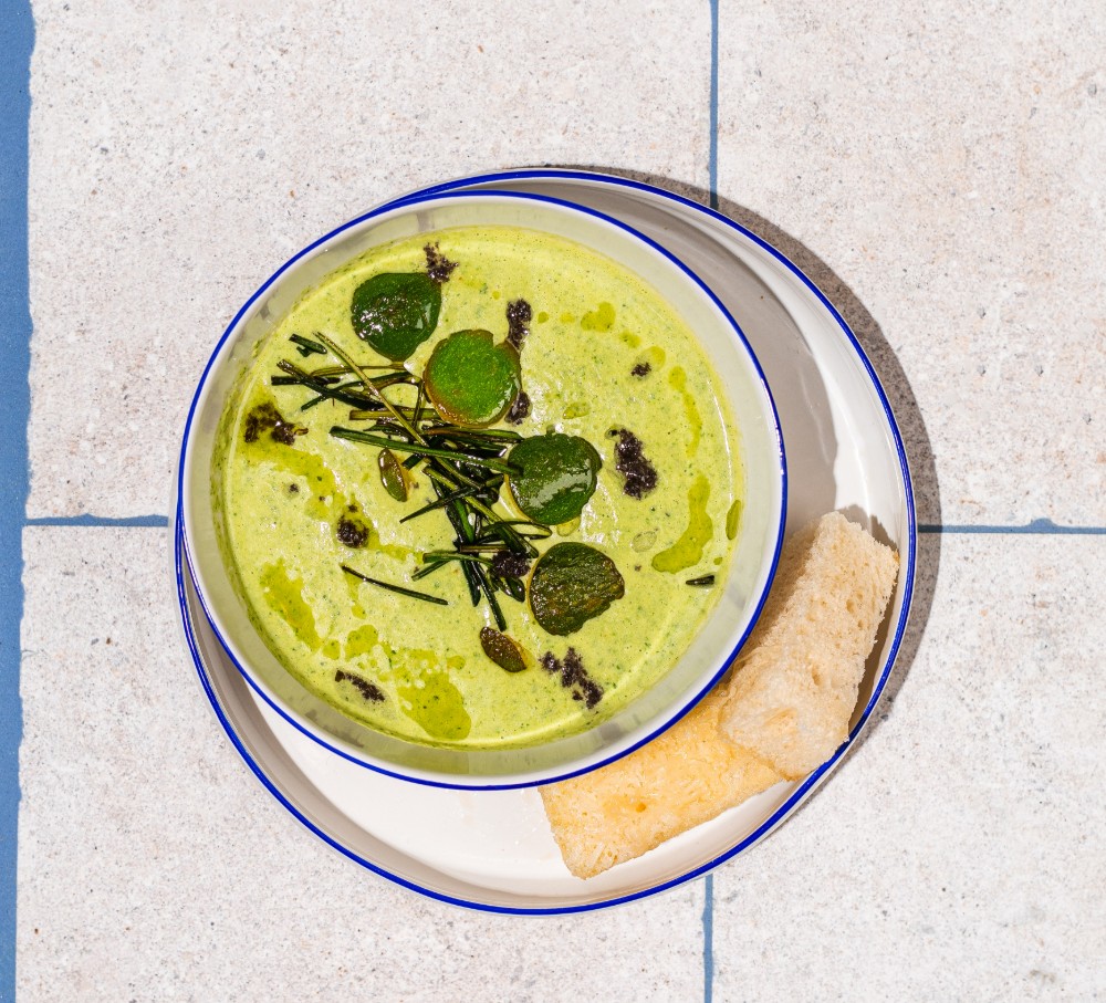 Крем-суп із цукіні та трюфелем