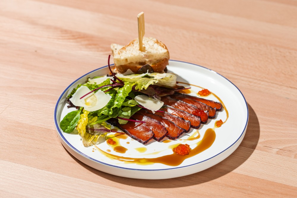 Карпачо з лосося гравлакс