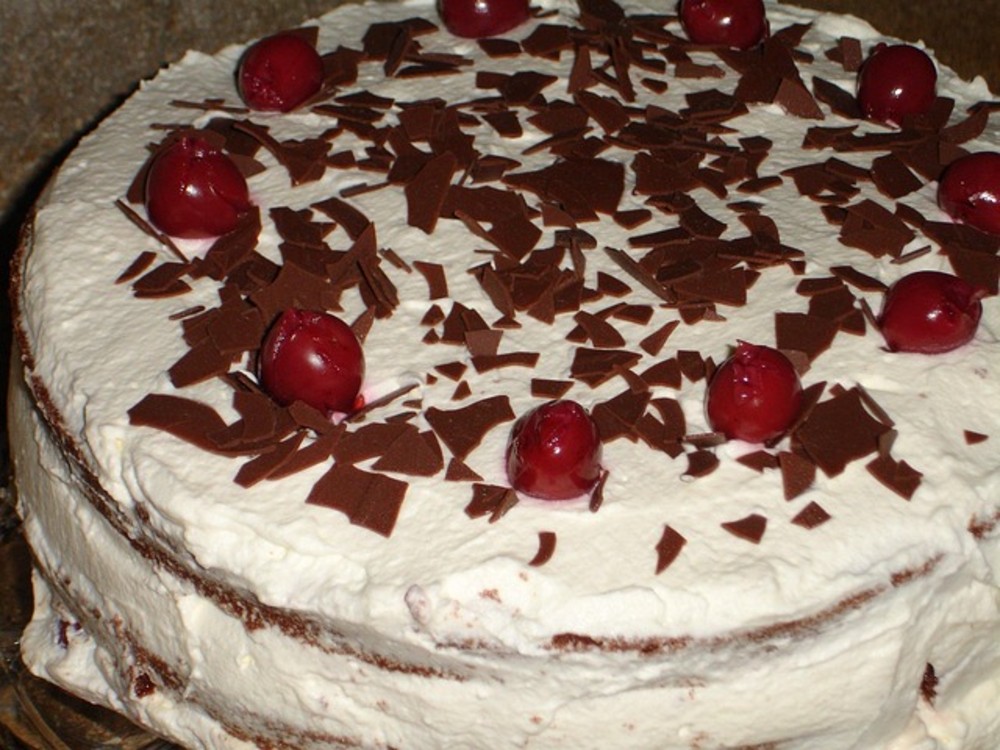 Chocolate Cherry Cake