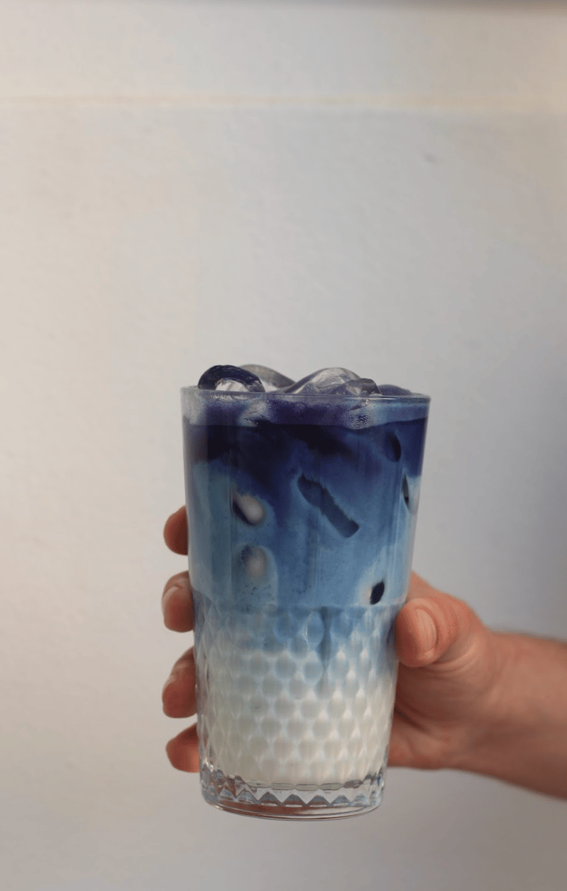 ICED Blue Matcha Latte Big